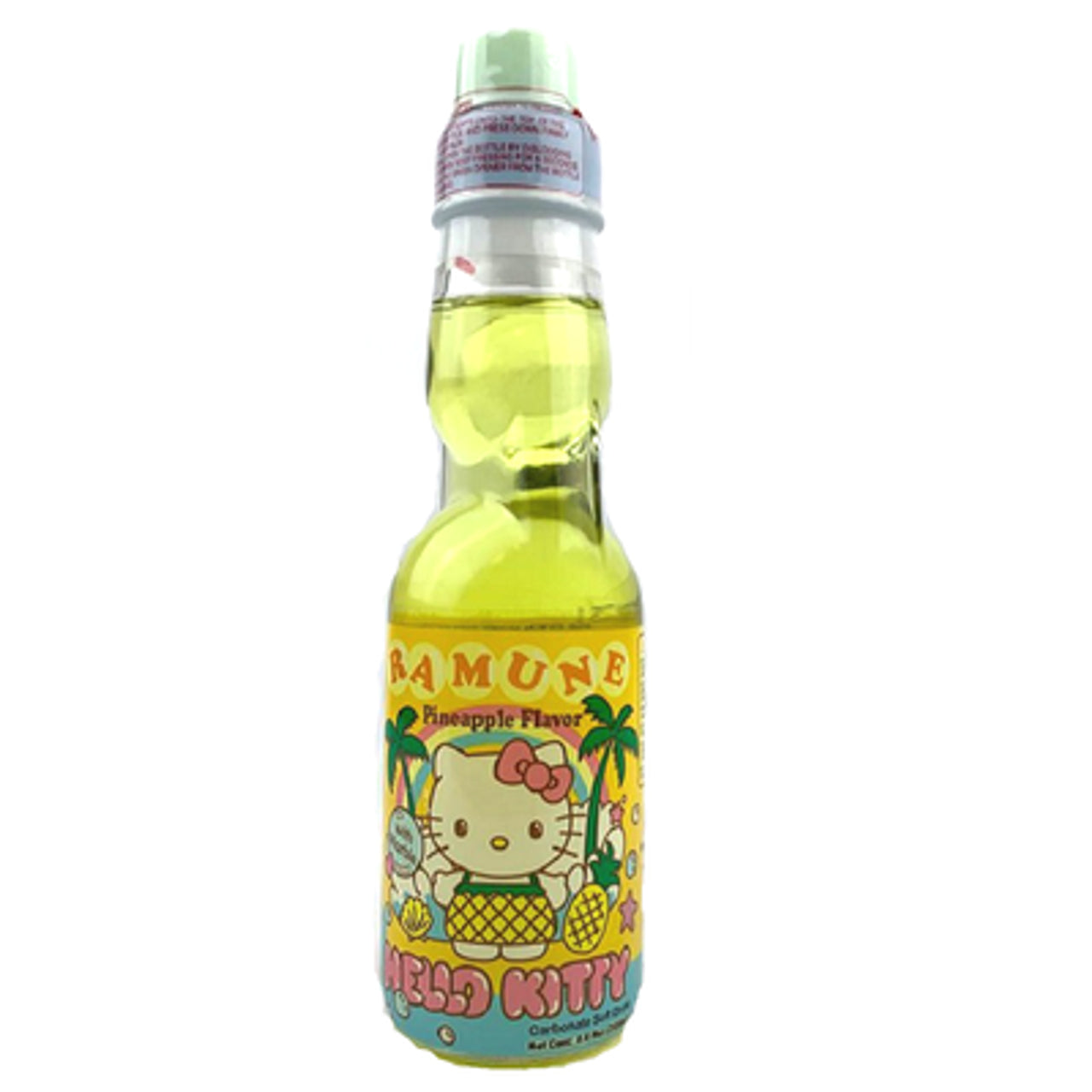 SODA GIAPPONESE RAMUNE HELLO KITTY ANANAS – 200 ML