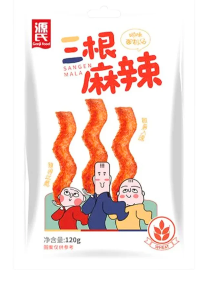 LATIAO SNACK DI TOFU PICCANTE - 120g
