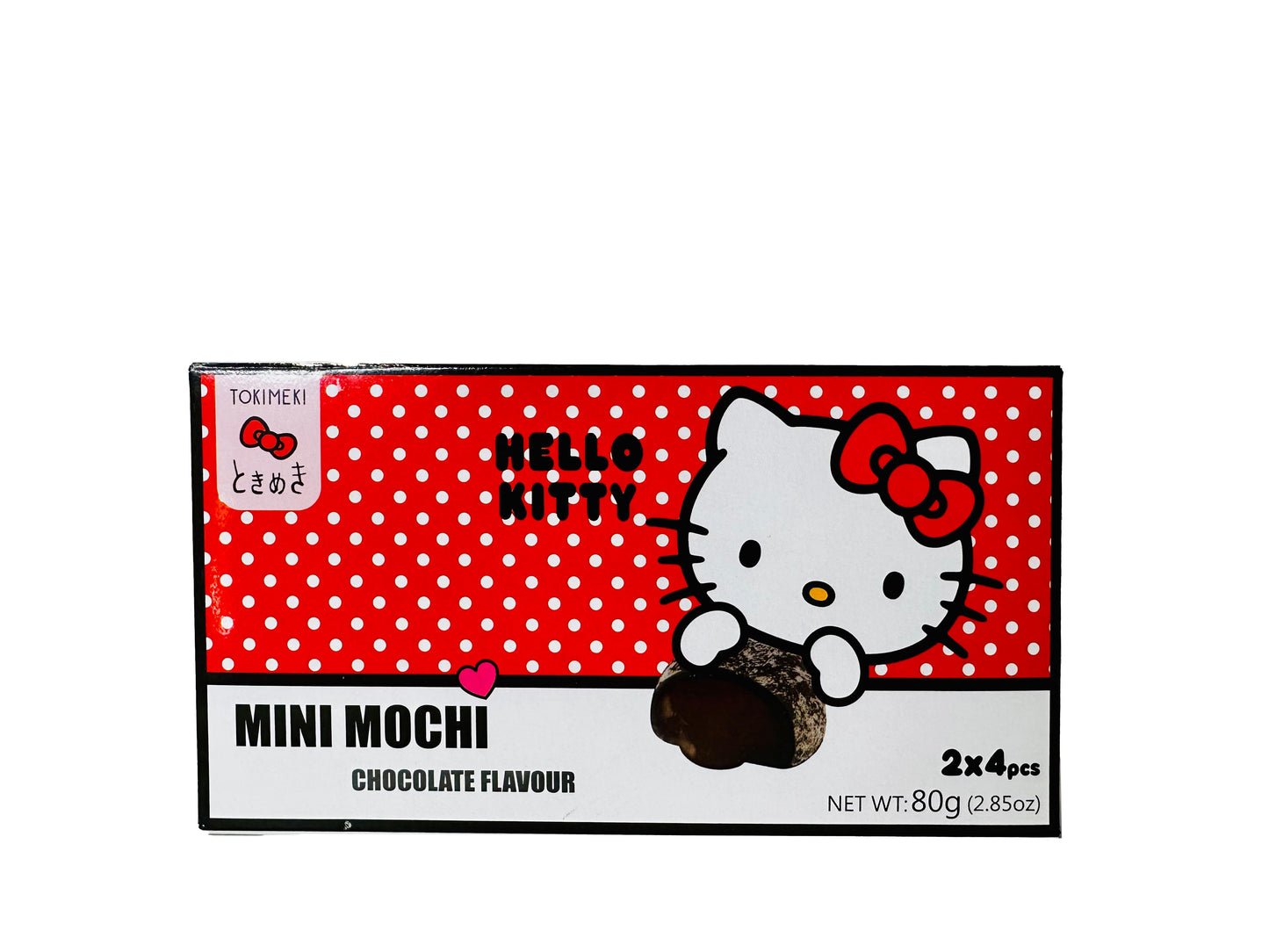 Mini Mochi al gusto cioccolato a tema Hello Kitty 2x4pcs 80g