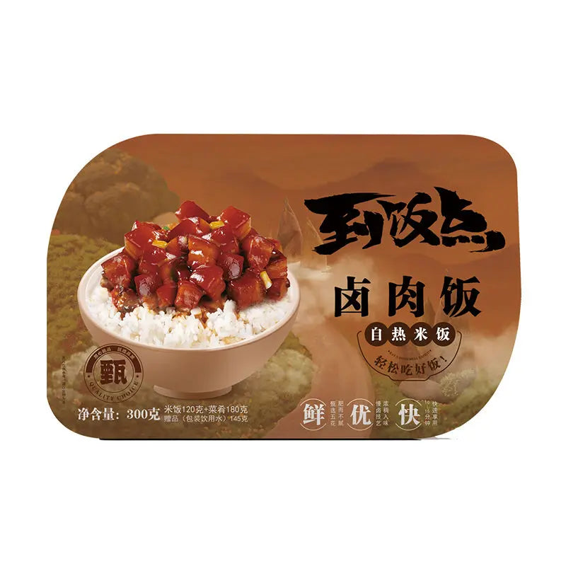 RISO ISTANTANEO CON CARNE DI MAIALE MARINATO 300 GR