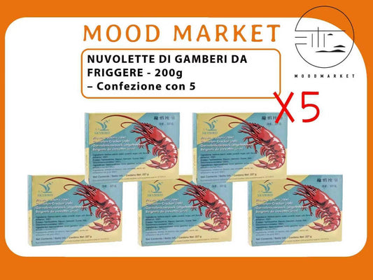 NUVOLE DI DRAGO DA FRIGGERE IN MULTIPACK 5x200G