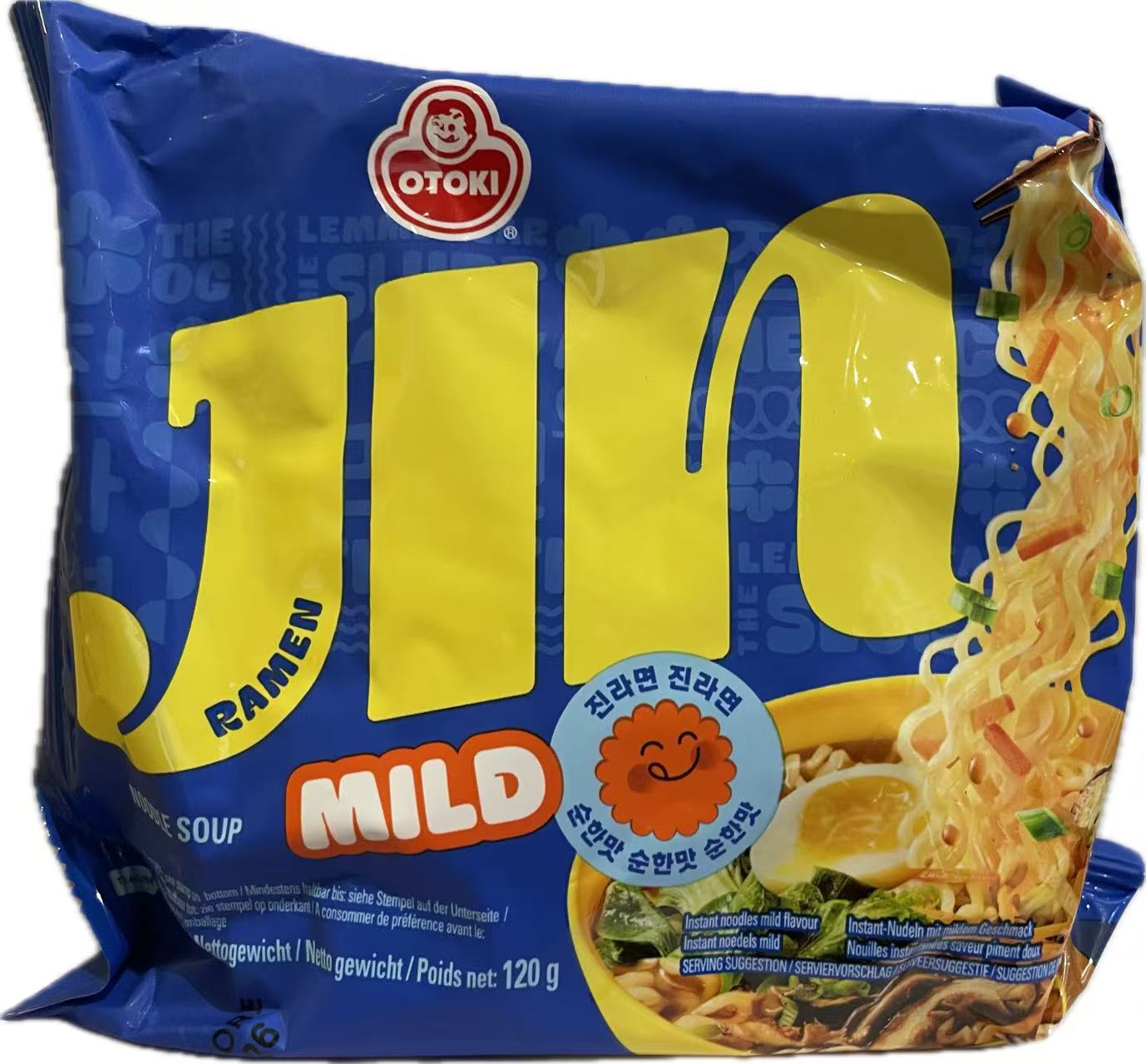 OTTOGI - jin ramen alla salsa piccante mild medio - 120g (C