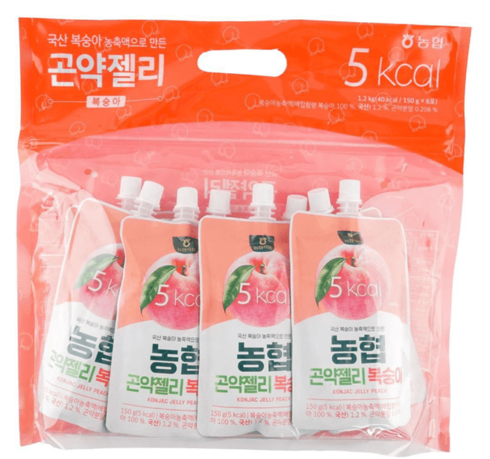 NH – BEVANDA GELATINA DI KONJAC AL GUSTO PESCA – 150 ML X 7