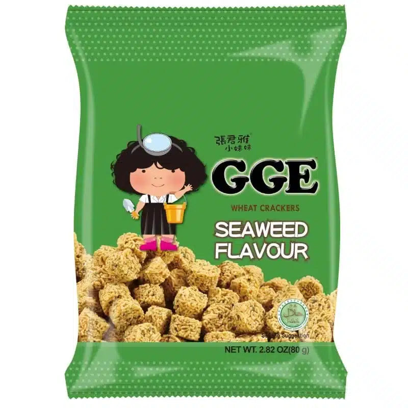 CRACKERS DI FRUMENTO ALLE ALGHE - 80 GR