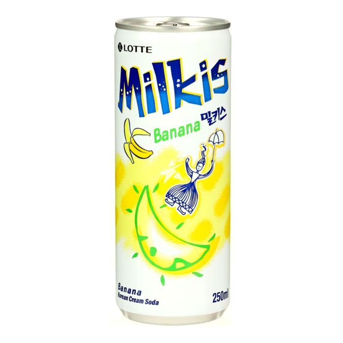 SODA AL LATTE GUSTO BANANA 250ml