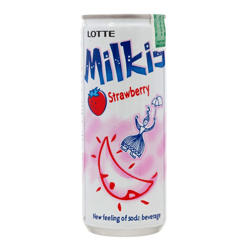 LOTTE - SODA AL LATTE GUSTO FRAGOLA - 250ML