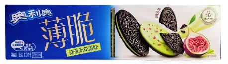 OREO - BISCOTTI CON CREMA AL MATCHA E FICO - 95 GR