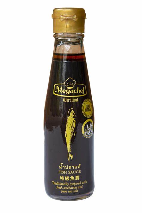 MEGACHEF - salsa di acciughe fresche e sale marino senza glutine senza coloranti - 200ml