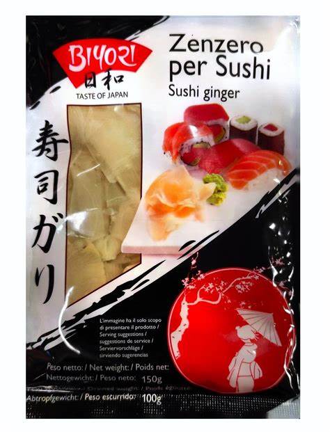 BIYORI - zenzero in salamoia per sushi - 150g