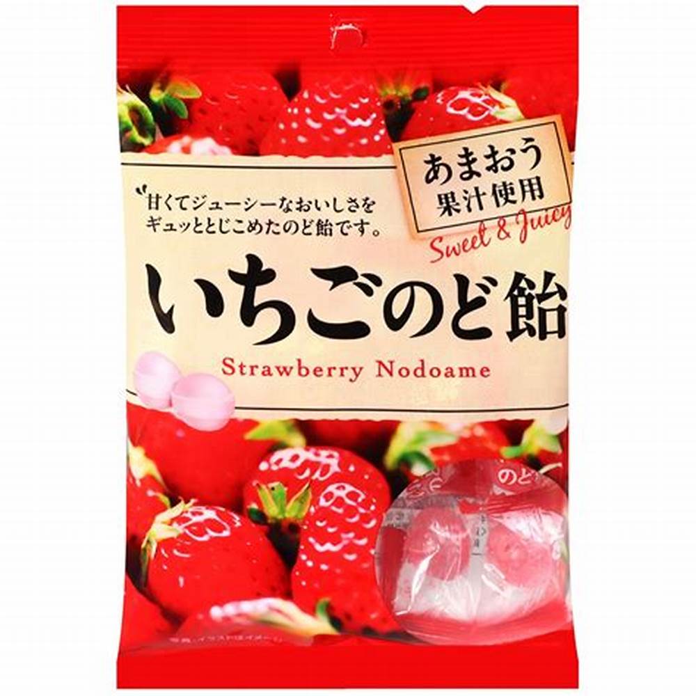 PINE - caramelle al gusto di fragola - 80g
