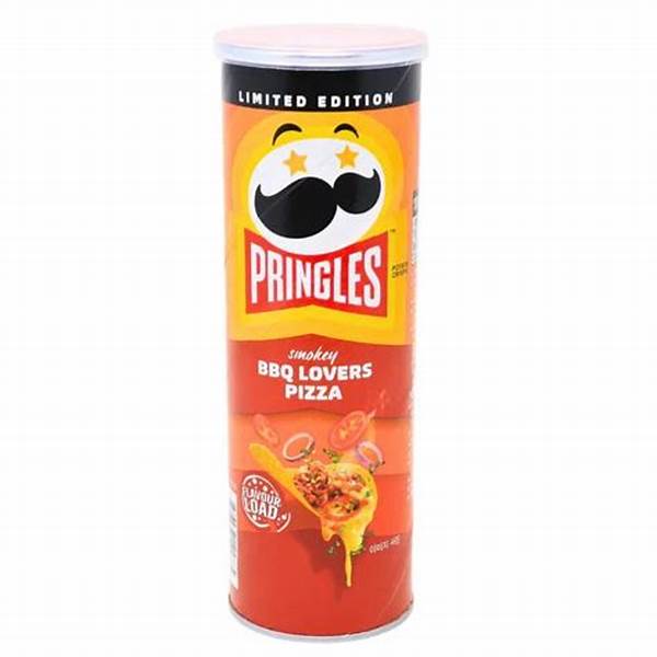 PRINGLES - chips al gusto di bbq aromatizzato pizza - 102g