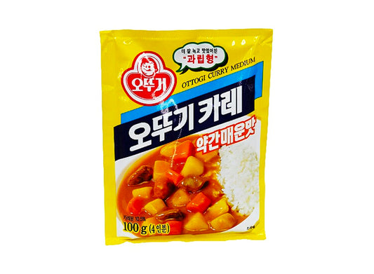 OTTOGI POLVERE DI CURRY TASTY MEDIO PICCANTE – 100 G