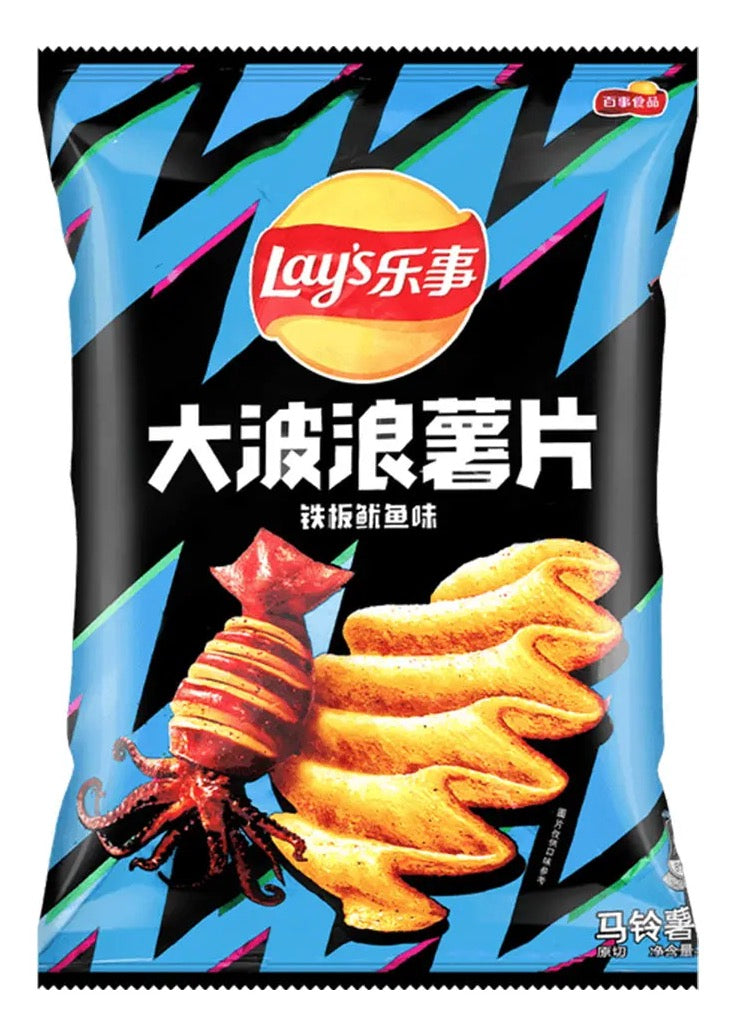 PATATINE LAY'S CALAMARO AL BBQ - 40 GR