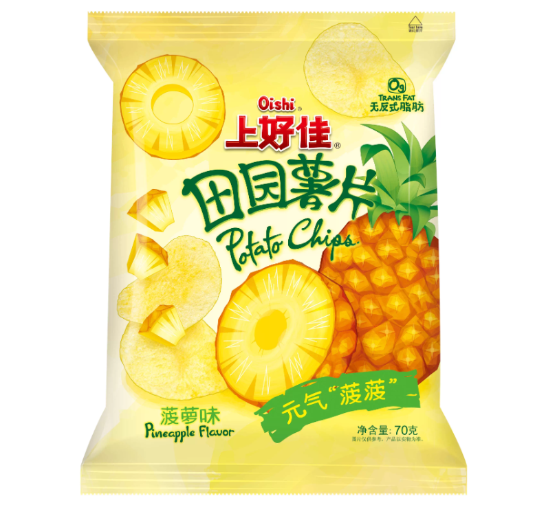 OISHI PATATINE ALL’ANANAS – 70G