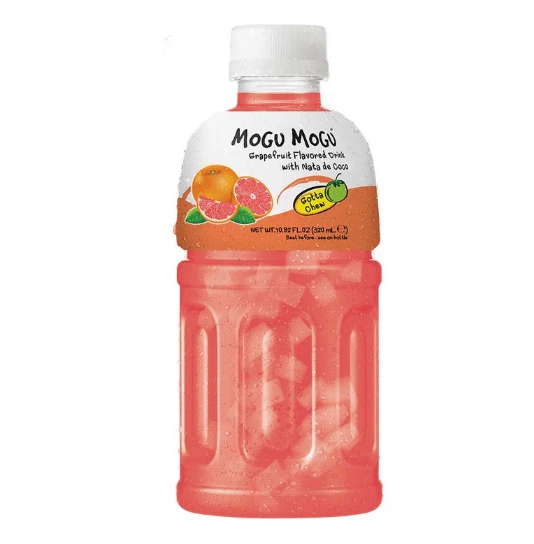 MOGU MOGU GRAPEFRUIT 320ML – BEVANDA AL POMPELMO CON NATA DE COCO