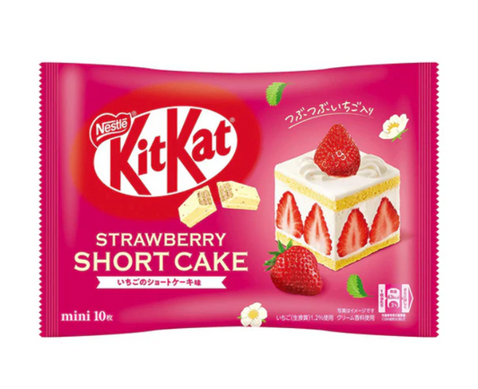 NESTLE- MINI KITKAT AL GUSTO TORTA DI FRAGOLA - 10PZ - 116G