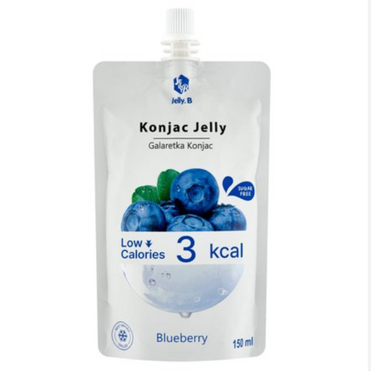 BEVANDA GELATINA DI KONJAC AL MIRTILLO - HALAL E GLUTEN FREE - 150 ML