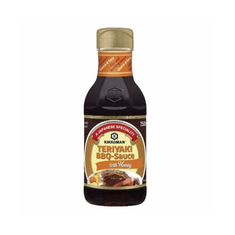 SALSA TERIYAKI BBQ CON MIELE KIKKOMAN 250 ml
