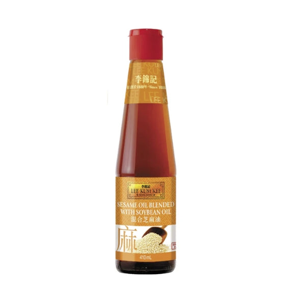 OLIO DI SESAMO TOSTATO CON OLIO DI SOIA - LEE KUM KEE - 410 ML