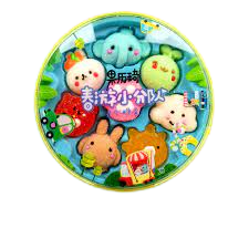 CARAMELLE ALLA FRUTTA PER BAMBINI A FORMA DI ANIMALI KAWAII