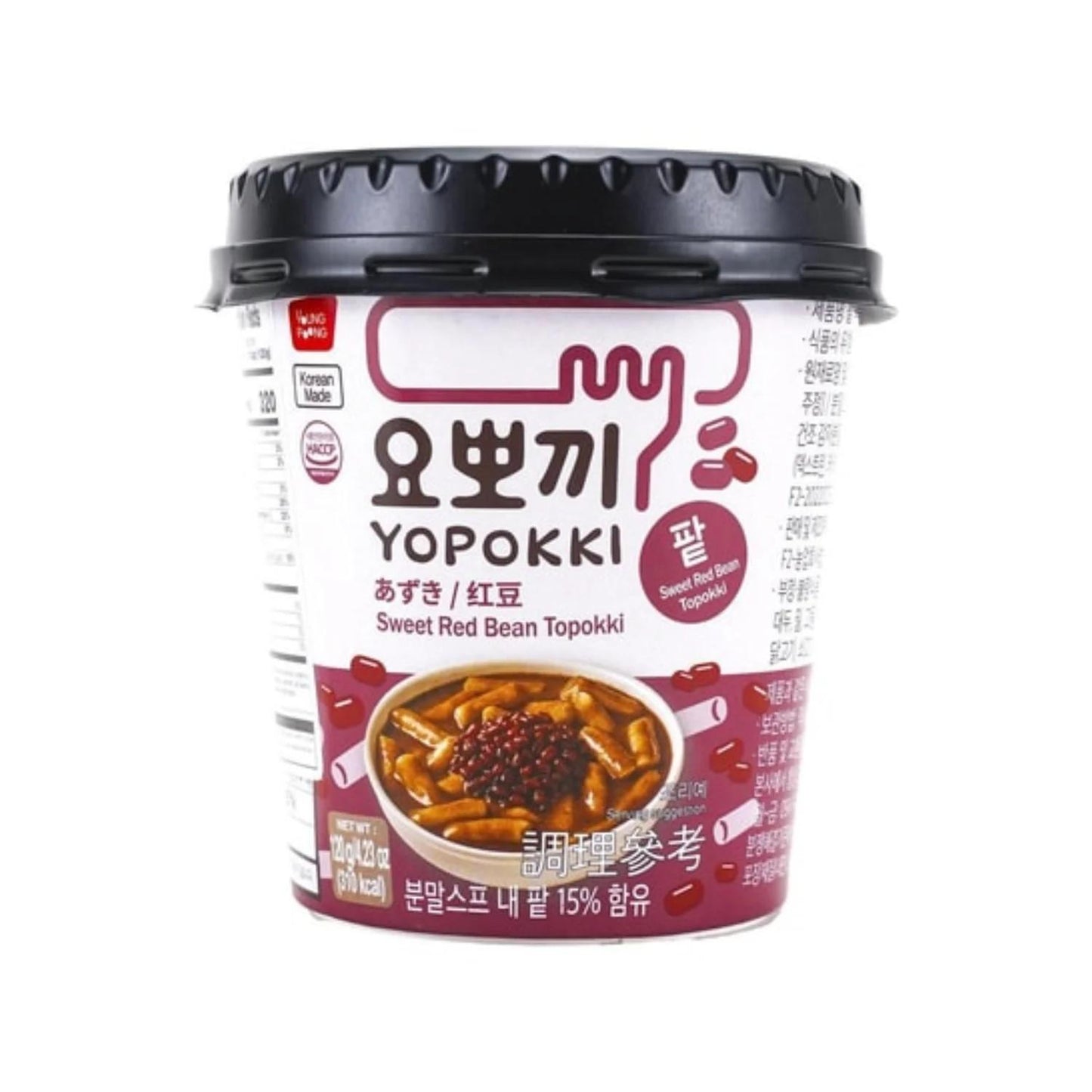Gnocchi di riso tteokbokki in salsa di fagiolo rosso - 120g