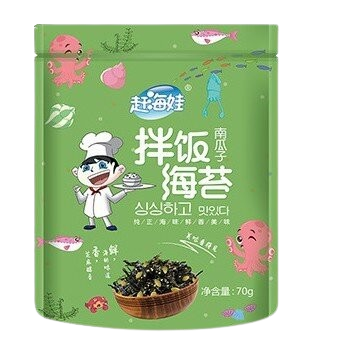 CONDIMENTO COREANO ALLE ALGHE E SEMI DI ZUCCA - 70G