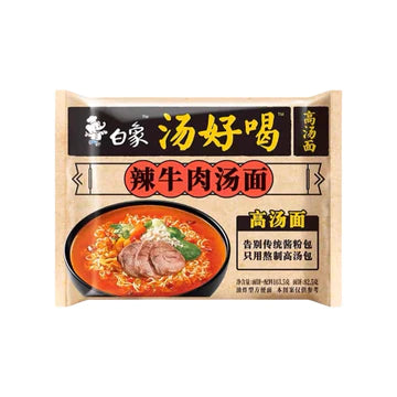 BAIXIANG- SPAGHETTI PRONTI AL MANZO PICCANTE 111G
