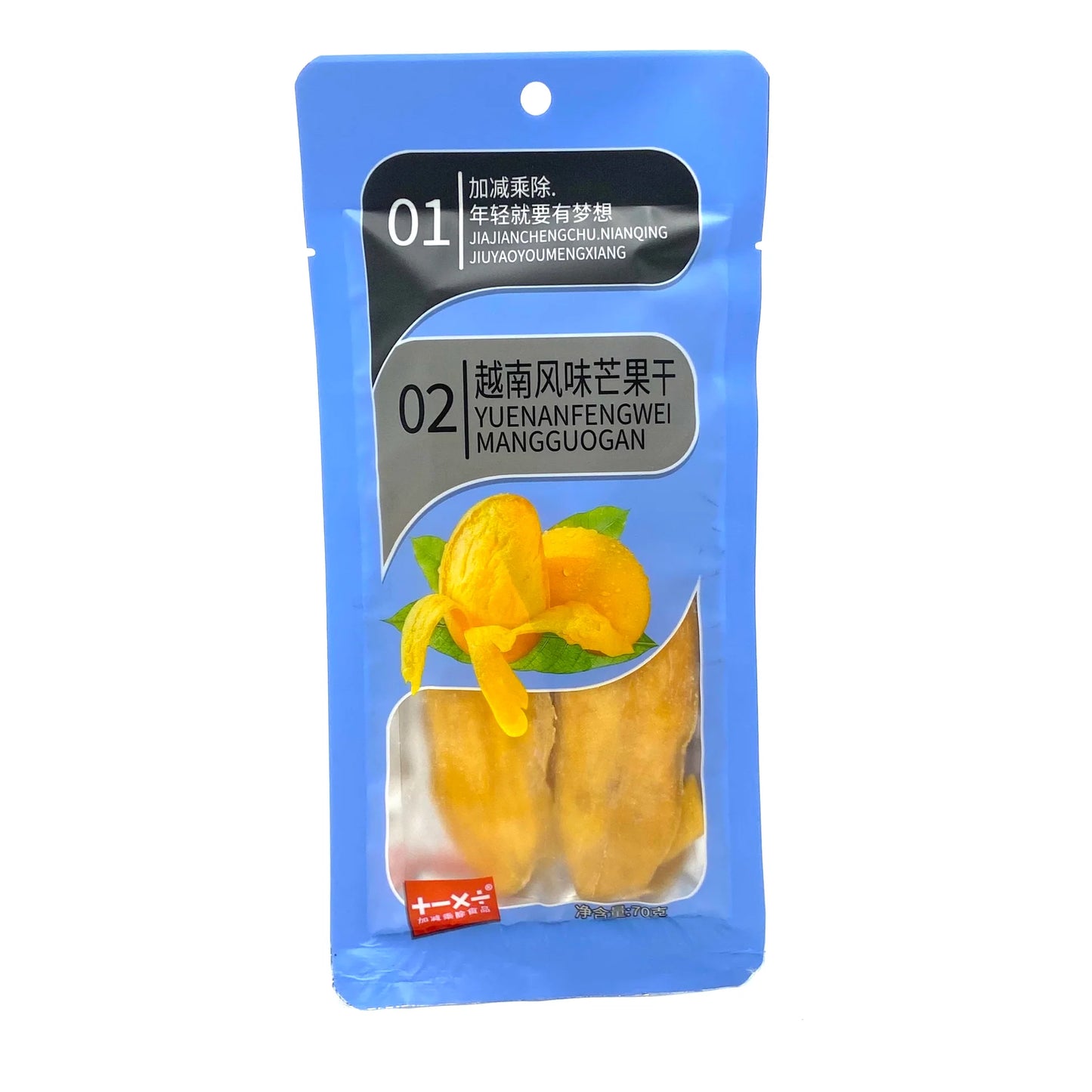 SNACK DI MANGO ESSICATO – 70 G
