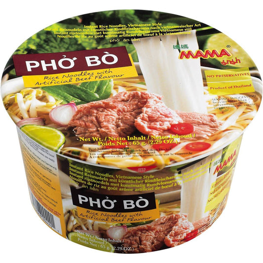 MAMA – NOODLES ISTANTANEI AL GUSTO DI MANZO - 65G