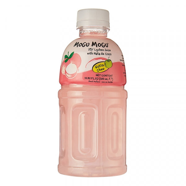 MOGU MOGU – BEVANDA ANALCOLICA AL GUSTO LITCHI CON NATA DE COCO – 320 ML