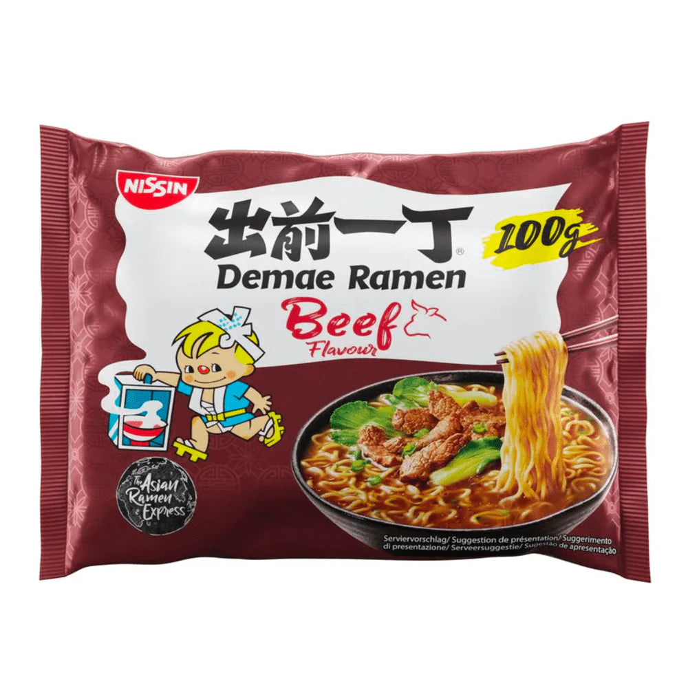 NISSIN DEMAE SPAGHETTI PRONTI G. MANZO 100g-NISSIN