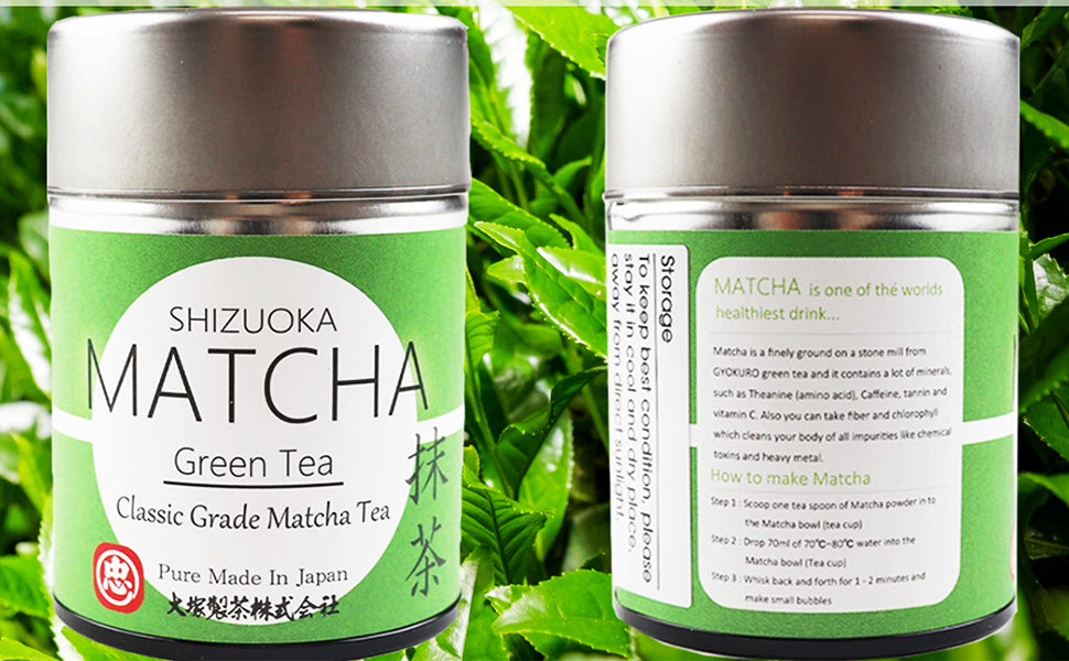 POLVERE DI MATCHA IN LATTINA PREMIUM - AUTENTICO MATCHA IMPORTATO DA GIAPPONE - 30g