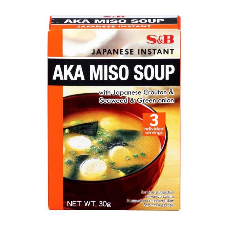 MISO AKA CON CROSTINI GIAPPONESI ALGHE E CIPOLLOTTI 30 GR