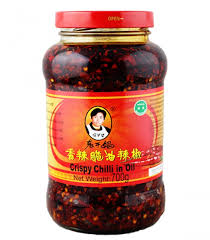 SALSA PICCANTE CON ARACHIDI LAOGANMA , 275 GR