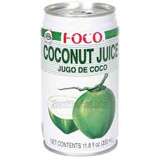 SUCCO DI COCCO IN LATTINA FOCO 350 ML