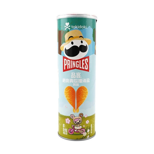 PRINGLES - chips al gusto di cetriolo e sale marino - 110g