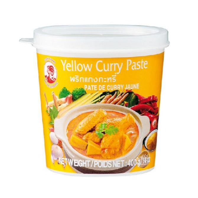 CURRY GIALLO IN PASTA CQ 400 gr-COCK