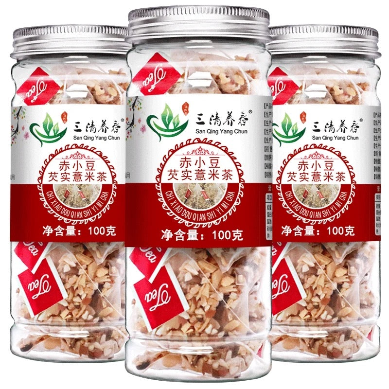 TE INFUSO DI AZUKI ROSSI E ORZO 100g-San Qing Yang Chun