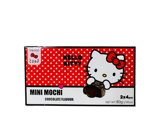 Mini Mochi al gusto cioccolato a tema Hello Kitty 2x4pcs 80g