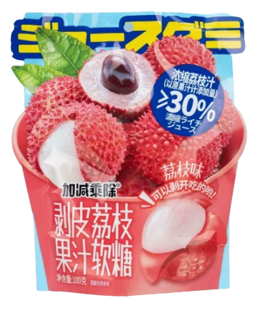 CARAMELLE GOMMOSE AI LITCHI 55g-JJCC