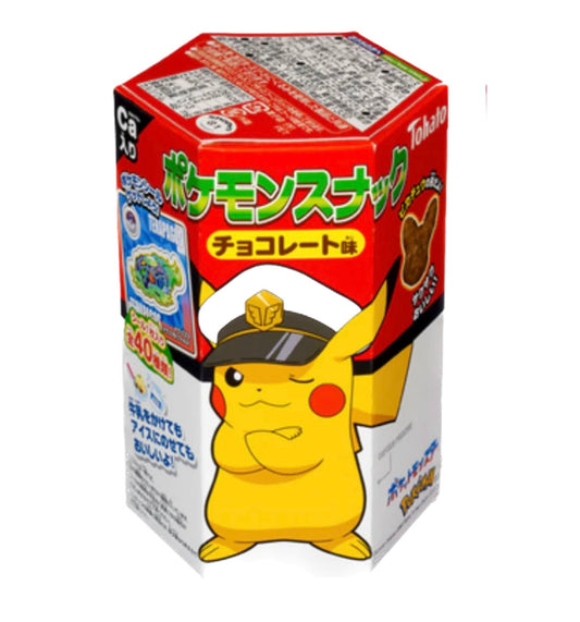 Tohato Pokemon Snack Gusto Cioccolato 23g