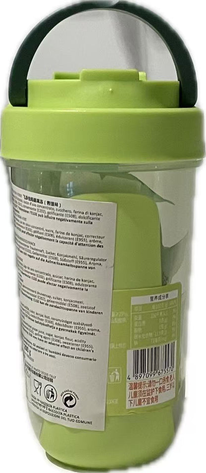 FEITIANJIA - gelatina di konjac in barattolo fruttata al gusto di uva verde - 200g