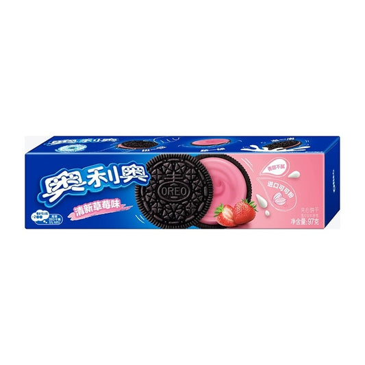 OREO CUSCINOTTI RIPIENI DI FRAGOLA 97g