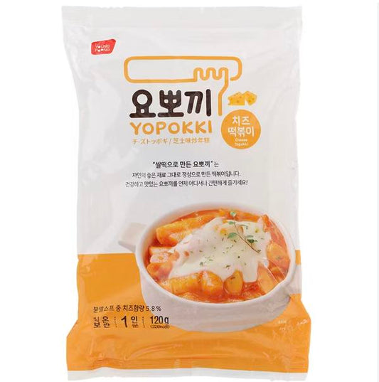 GNOCCHI DI RISO COREANI AL FORMAGGIO TOPOKKI - 120 g