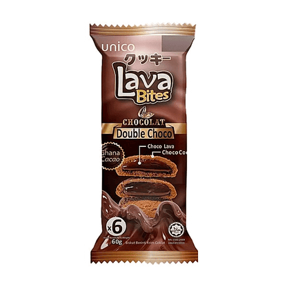UNICO - lava bites cookies di burro al ripieno di cioccolato- 200g