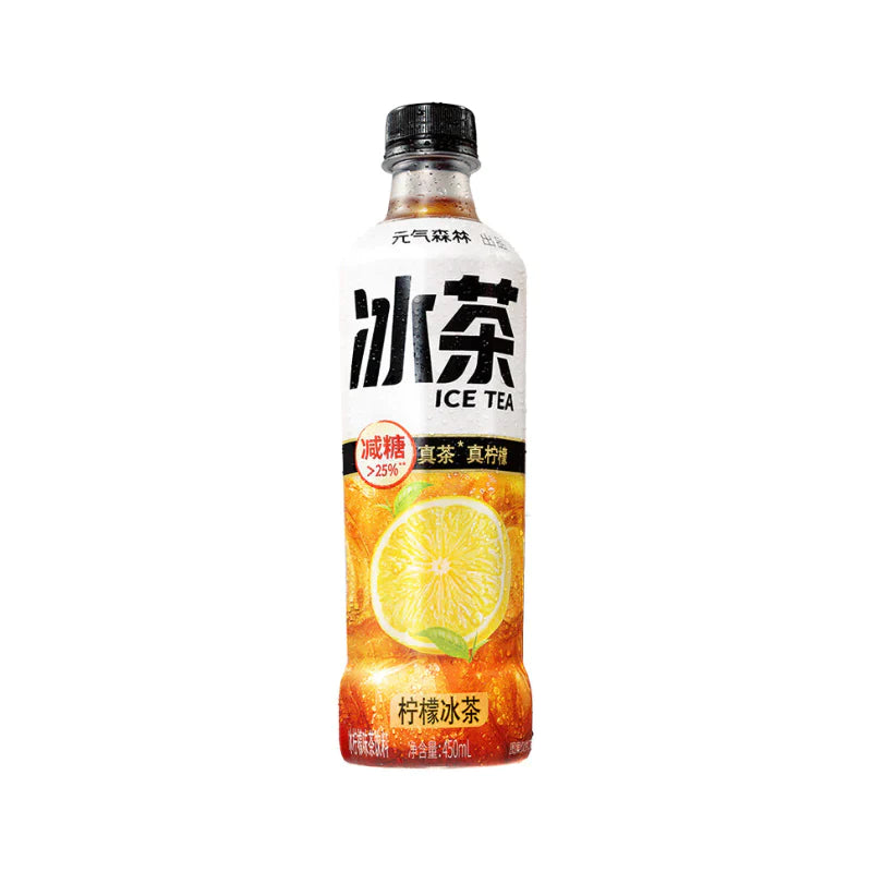 ICE TEA AL LIMONE E TE NERO 450ml-YUANQISENLIN