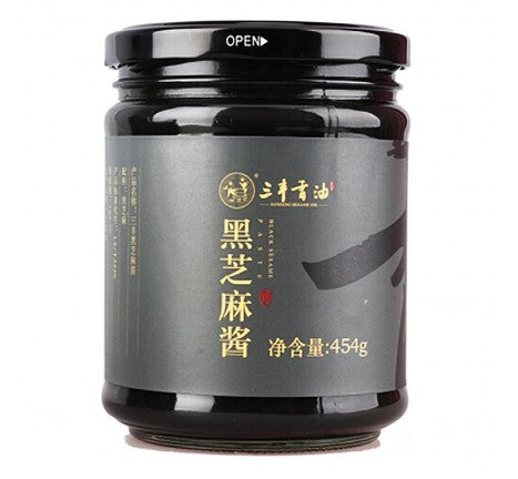 SALSA DI SESAMO NERO 454g-SANFENG