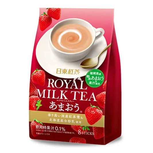 NITTOH - TE' CON LATTE ALLA FRAGOLA IN POLVERE - 112 G