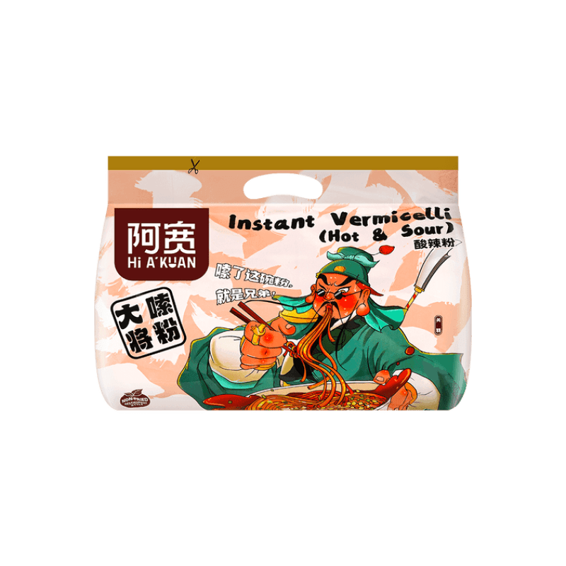 VERMICELLI DI RISO ISTANTANEI ALL’AGRO-PICCANTE - PASTO SAPORITO E SPEZIATO