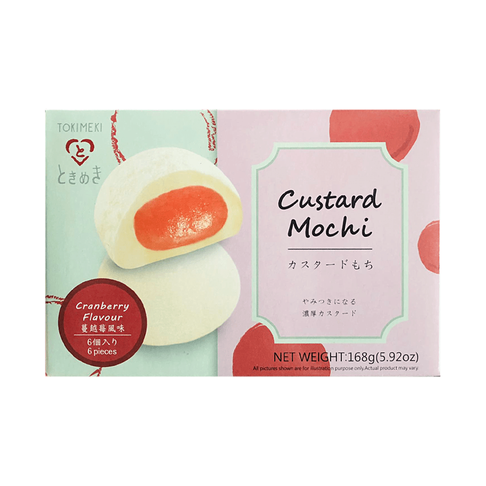 MOCHI AL GUSTO DI MIRTILLI ROSSI 168G-TOKIMEKI